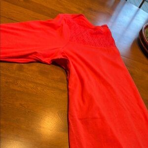 Northcrest Essential coral 3/4 sleeve tee